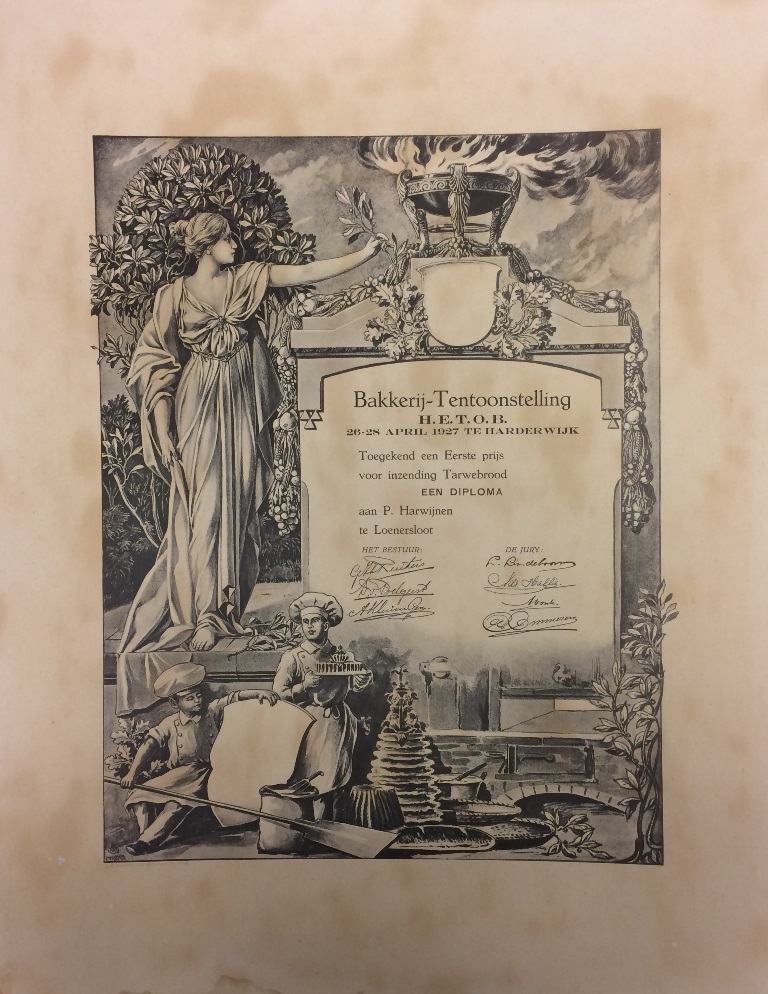 bakkerij tentoonstelling loenersloot